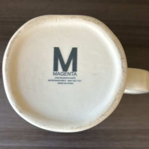 “Coffee” White Ceramic Farmhouse Coffee Mug - Picture 5 of 5